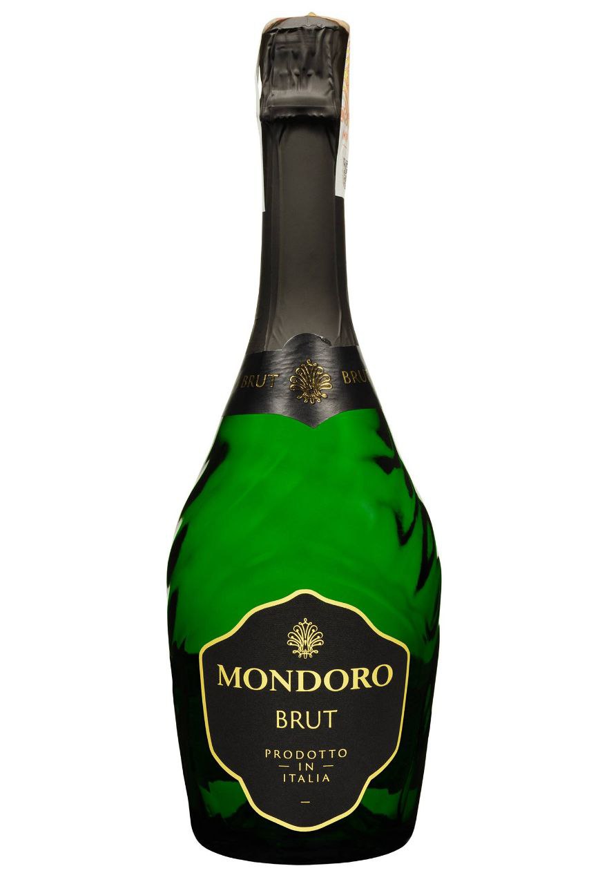Вино ігристе Mondoro Brut сухе біле 12% 0.75 л 
